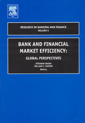 Hasan / Hunter |  Bank and Financial Market Efficiency | Buch |  Sack Fachmedien