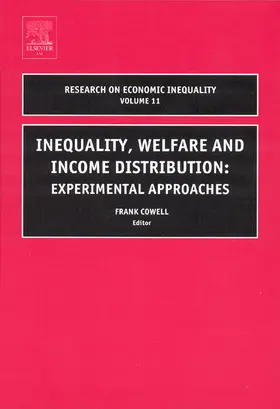 Cowell |  Inequality, Welfare and Income Distribution | Buch |  Sack Fachmedien