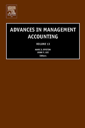 Epstein / Lee |  Advances in Management Accounting | Buch |  Sack Fachmedien
