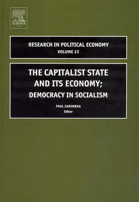 Zarembka |  Capitalist State and Its Economy | Buch |  Sack Fachmedien