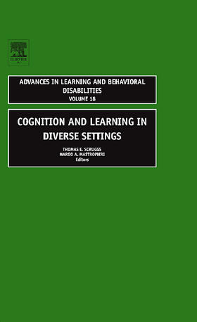 Mastropieri / Scruggs |  Cognition and Learning in Diverse Settings | Buch |  Sack Fachmedien