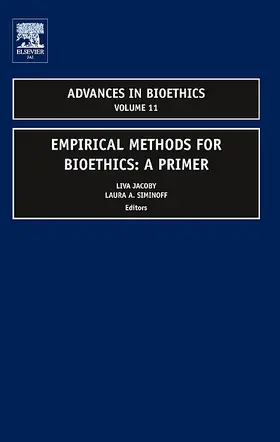 Jacoby / Siminoff / Baker |  Empirical Methods for Bioethics | Buch |  Sack Fachmedien