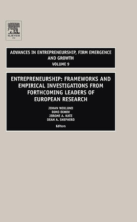 V / Wiklund / Dimov |  Entrepreneurship | Buch |  Sack Fachmedien