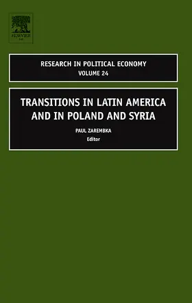 Zarembka |  Transitions in Latin America and in Poland and Syria | Buch |  Sack Fachmedien