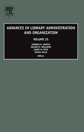 Garten / Williams |  Advances in Library Administration and Organization | Buch |  Sack Fachmedien