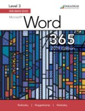 Benchmark Series: Microsoft Word 2019 Level 3 | Buch | 978-0-7638-8720-9 | sack.de