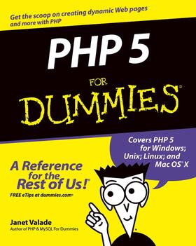 Valade |  PHP 5 for Dummies | Buch |  Sack Fachmedien