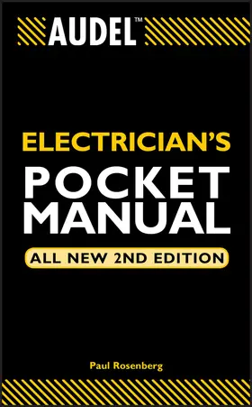 Rosenberg |  Audel Electrician's Pocket Manual | Buch |  Sack Fachmedien