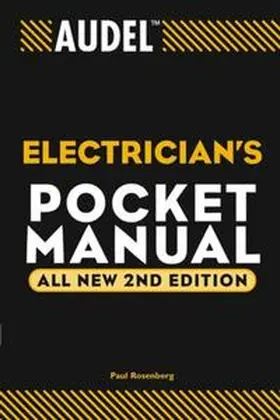 Rosenberg |  Audel Electrician's Pocket Manual, All New | eBook | Sack Fachmedien