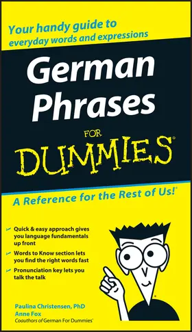 Christensen / Fox |  German Phrases for Dummies | Buch |  Sack Fachmedien