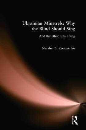 Kononenko |  Ukrainian Minstrels | Buch |  Sack Fachmedien