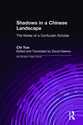 Yun / Keenan |  Shadows in a Chinese Landscape | Buch |  Sack Fachmedien