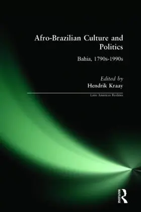 Kraay |  Afro-Brazilian Culture and Politics | Buch |  Sack Fachmedien