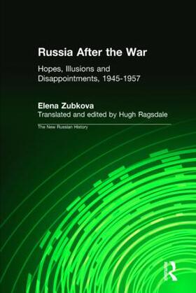 Zubkova |  Russia After the War | Buch |  Sack Fachmedien