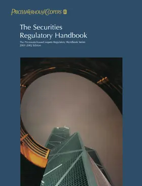 PricewaterhouseCoopers |  The Securities Regulatory Handbook | Buch |  Sack Fachmedien