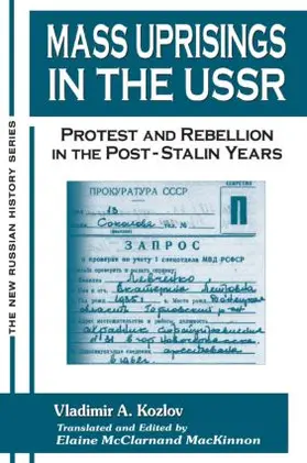 Kozlov / McClarnand |  Mass Uprisings in the USSR | Buch |  Sack Fachmedien