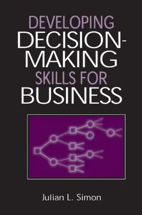 Simon |  Developing Decision-Making Skills for Business | Buch |  Sack Fachmedien