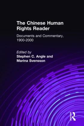 Angle / Svensson |  The Chinese Human Rights Reader | Buch |  Sack Fachmedien