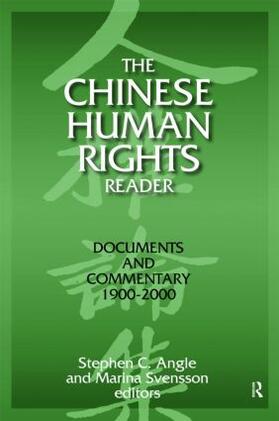 Angle / Svensson |  The Chinese Human Rights Reader | Buch |  Sack Fachmedien