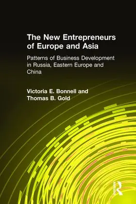 Bonnell / Gold |  The New Entrepreneurs of Europe and Asia | Buch |  Sack Fachmedien