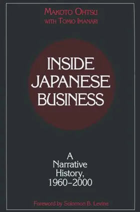 Ohtsu / Imanari |  Inside Japanese Business | Buch |  Sack Fachmedien