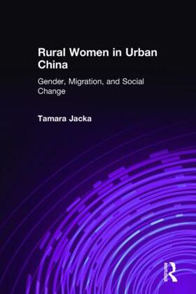 Jacka |  Rural Women in Urban China | Buch |  Sack Fachmedien