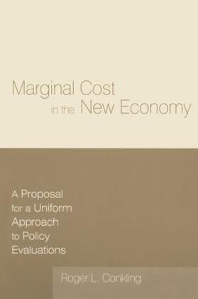 Conkling |  Marginal Cost in the New Economy | Buch |  Sack Fachmedien