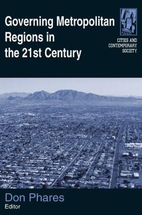 Phares |  Governing Metropolitan Regions in the 21st Century | Buch |  Sack Fachmedien