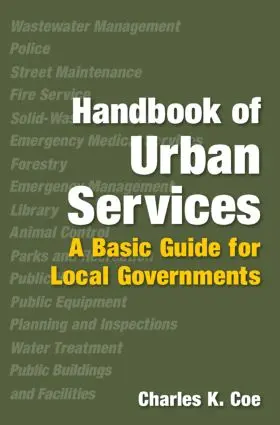 Coe |  Handbook of Urban Services | Buch |  Sack Fachmedien