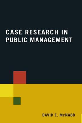 McNabb |  Case Research in Public Management | Buch |  Sack Fachmedien