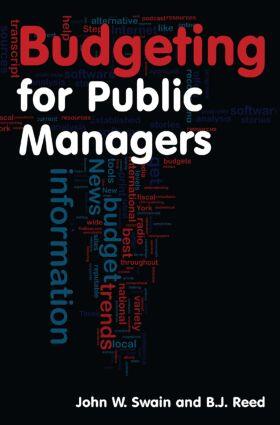 Swain / Reed |  Budgeting for Public Managers | Buch |  Sack Fachmedien