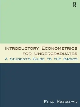 Elia |  Introductory Econometrics for Undergraduates | Buch |  Sack Fachmedien