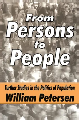 Petersen |  From Persons to People | Buch |  Sack Fachmedien