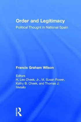 Wilson |  Order and Legitimacy | Buch |  Sack Fachmedien