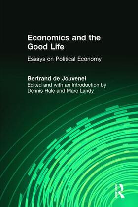 de Jouvenel / Becker |  Economics and the Good Life | Buch |  Sack Fachmedien