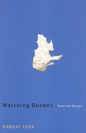 Cook |  Watching Quebec | eBook | Sack Fachmedien