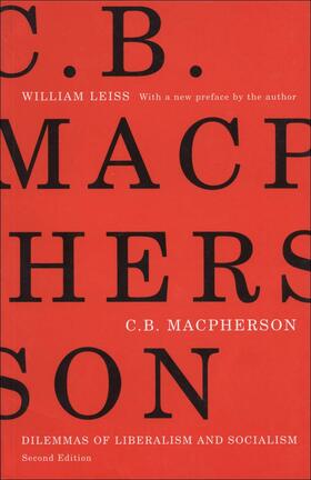 Leiss |  C.B. Macpherson | eBook | Sack Fachmedien