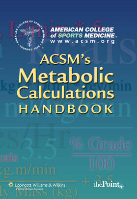  ACSM's Metabolic Calculations Handbook | Buch |  Sack Fachmedien