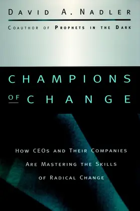 Nadler |  Champions of Change | Buch |  Sack Fachmedien