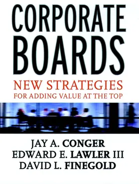 Conger / Lawler / Finegold |  Corporate Boards | Buch |  Sack Fachmedien