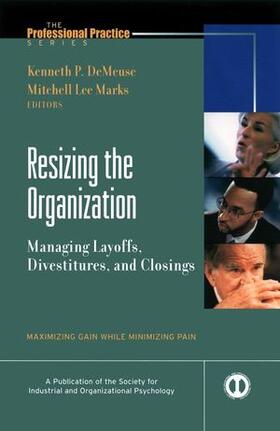 Meuse / De Meuse / Marks |  Resizing the Organization | Buch |  Sack Fachmedien