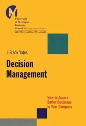 Yates |  Decision Management | eBook | Sack Fachmedien