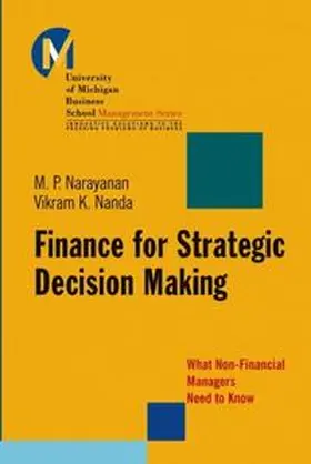 Narayanan / Nanda | Finance for Strategic Decision-Making | E-Book | sack.de