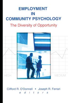 Ferrari / O'Donnell |  Employment in Community Psychology | Buch |  Sack Fachmedien