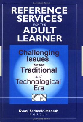 Kwasi |  Reference Services for the Adult Learner | Buch |  Sack Fachmedien