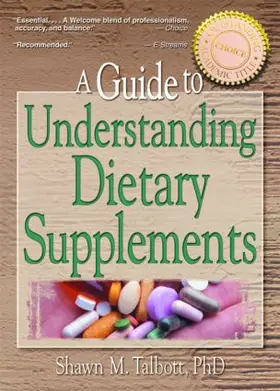 Talbott |  A Guide to Understanding Dietary Supplements | Buch |  Sack Fachmedien