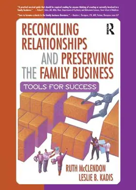 Mcclendon / Kadis |  Reconciling Relationships and Preserving the Family Business | Buch |  Sack Fachmedien