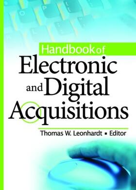 Leonhardt |  Handbook of Electronic and Digital Acquisitions | Buch |  Sack Fachmedien