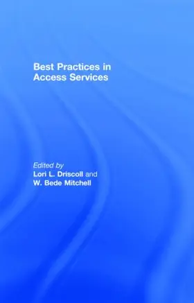 Driscoll / Mitchell |  Best Practices in Access Services | Buch |  Sack Fachmedien