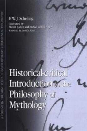 Schelling |  Historical-critical Introduction to the Philosophy of Mythology | eBook | Sack Fachmedien